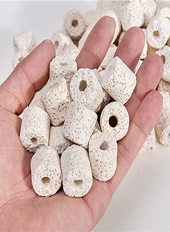 VAYINATO® Packed White High Porous 500g Ceramic Ring with Net Bag Aquarium Filter Media for Enhancing Water Quality and Clarity by Petzlifeworld - Image 5